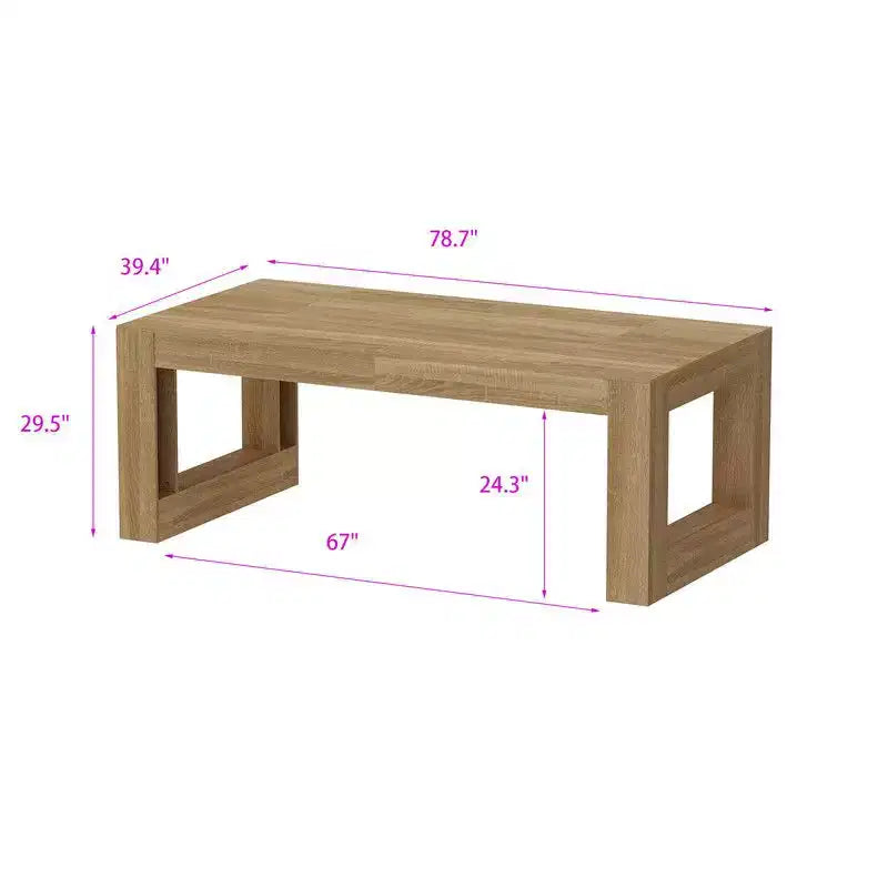 Bureau de conférence avec cadre ouvert, Grand bureau d'ordinateur, Bureau d'écriture pour un look aéré, Robuste pour les réunions d'équipe