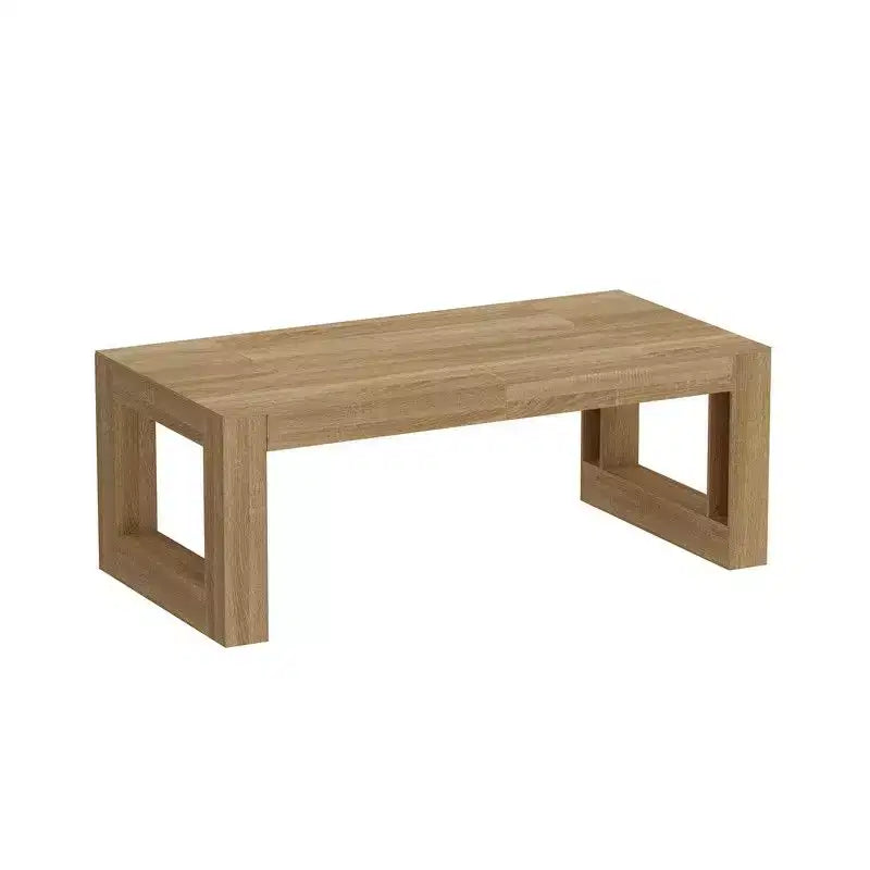 Bureau de conférence avec cadre ouvert, Grand bureau d'ordinateur, Bureau d'écriture pour un look aéré, Robuste pour les réunions d'équipe