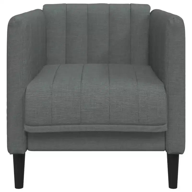 Fauteuil Canapé Cuir Suède Synthétique Marron