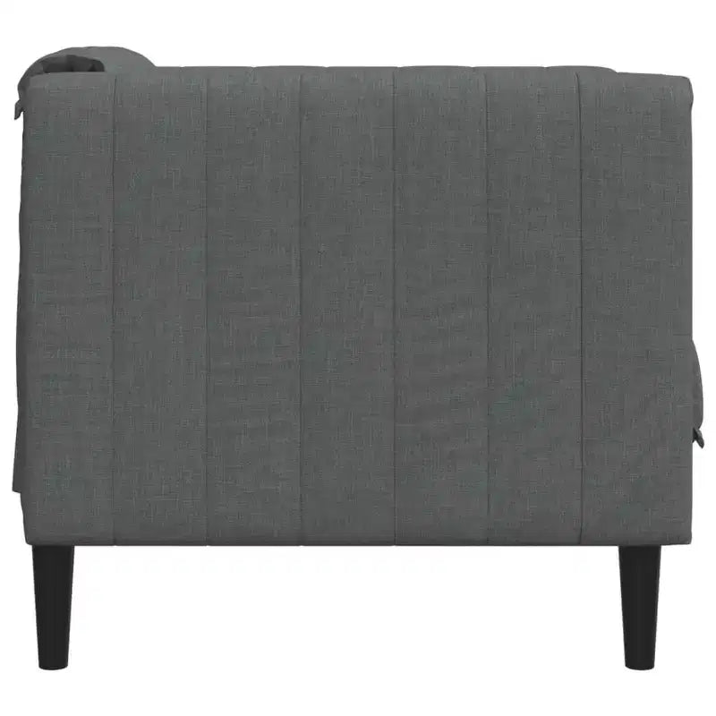 Fauteuil Canapé Cuir Suède Synthétique Marron