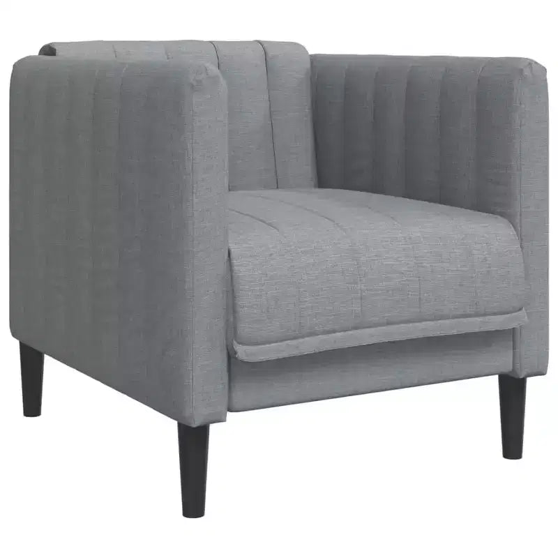 Fauteuil Canapé Cuir Suède Synthétique Marron