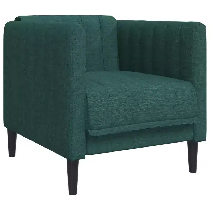 Fauteuil Canapé Cuir Suède Synthétique Marron