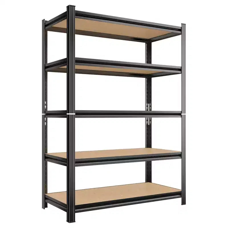 Étagère de rangement métallique à 5 niveaux, étagère de rangement de 1360 kg, étagère robuste réglable