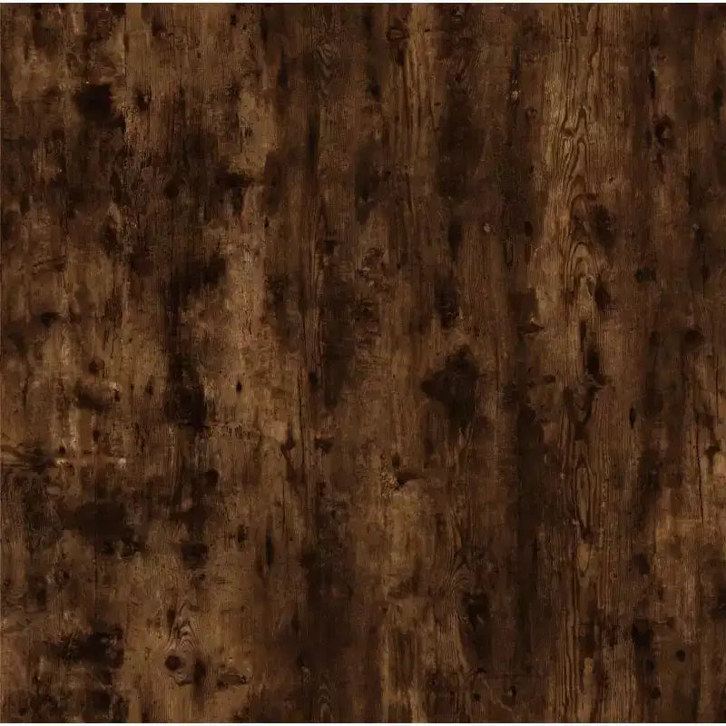 Table basse noire, bois d'ingénierie, 100x50x45 cm