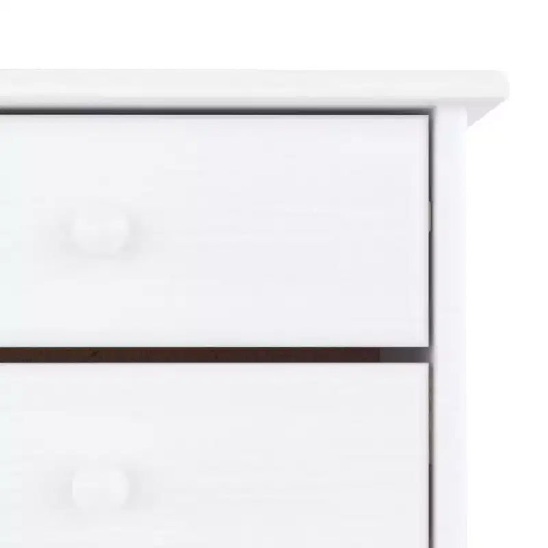 Meuble à chaussures blanc Pin massif 77 cm x 35 cm x 96 cm